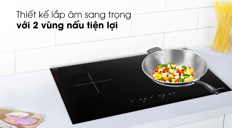 Thiết kế 2 vùng nấu - Bếp từ Hafele HC-IS772EA
