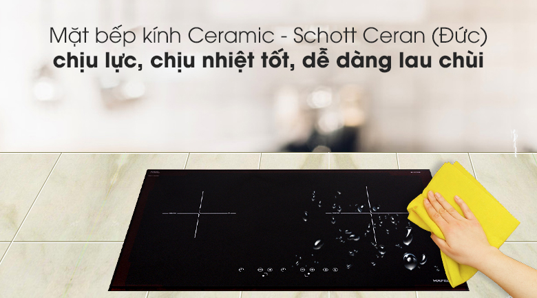 Mặt bếp kính Ceramic - Schott Ceran (Đức)