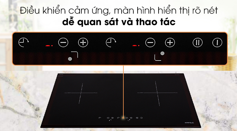 Bảng điều khiển - Bếp từ Hafele HC-IS772EA