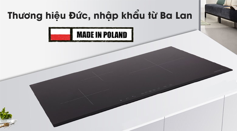 BXuất xứ - Bếp từ 3 vùng nấu Hafele HC-IS773EA (535.02.242)