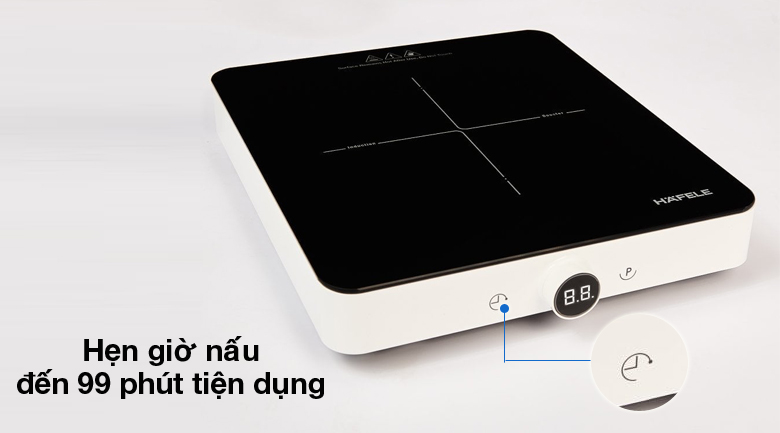 Hẹn giờ - Bếp từ đơn Hafele HSI-21FW (536.61.990)