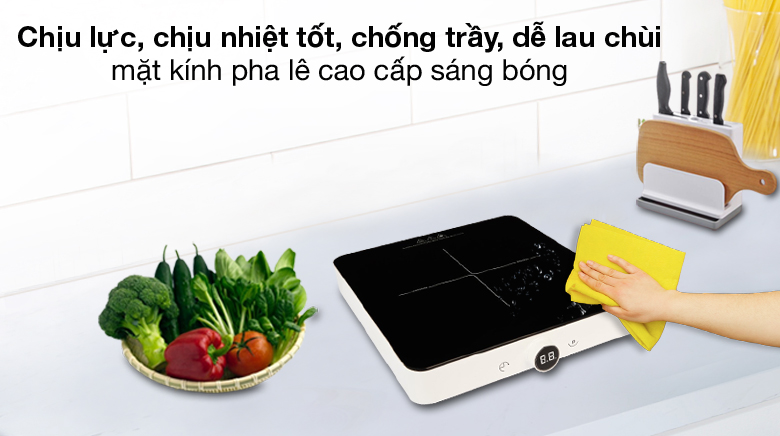 Dễ lau chùi - Bếp từ đơn Hafele HSI-21FW (536.61.990)