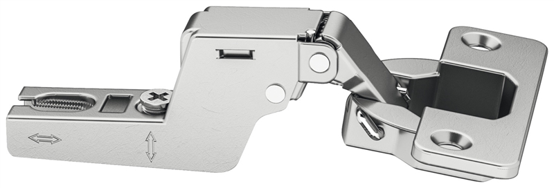 Bản lề âm, Häfele Metalla 310 A 110°, lắp âm, Mã số 311.88.532