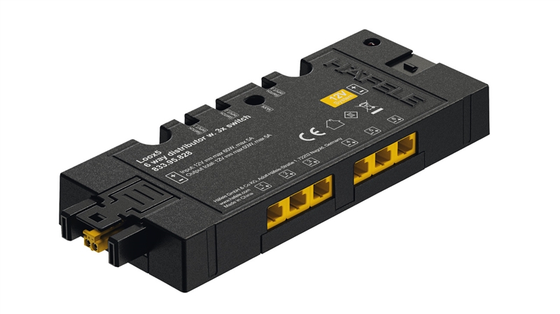 Bộ chia, Häfele Loox5 12 V với chức năng bật tắt, Mã số 833.95.828