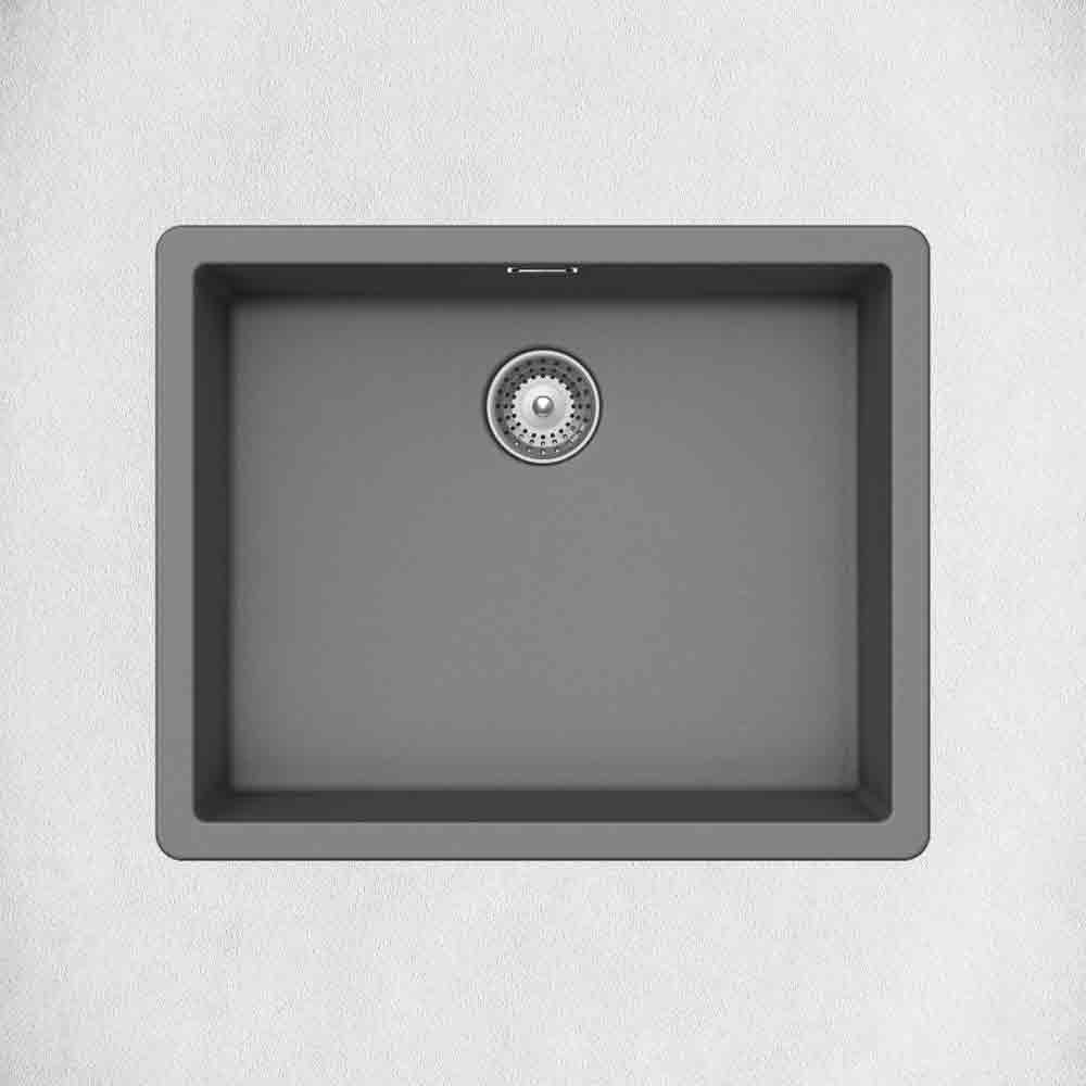 CHẬU ĐÁ HÄFELE TIBERIUS HS-GS5545- MÀU XÁM 570.36.530 - 1 HỘC RỬA