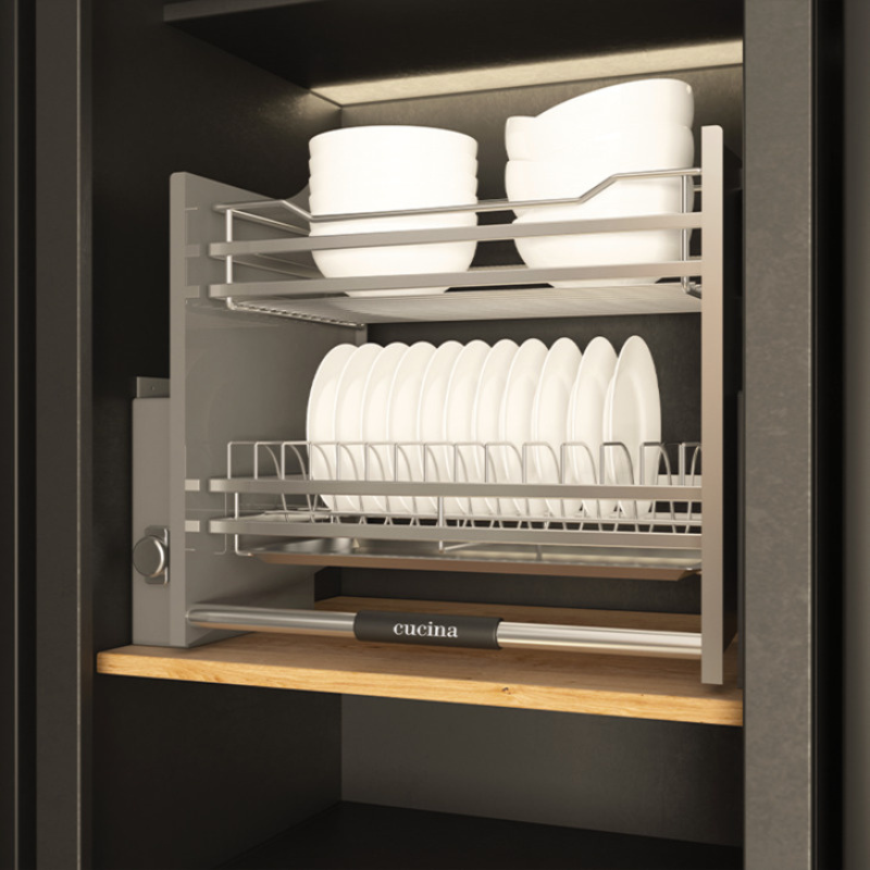 Rổ Chén Di Động Lento 600mm Cucina 504.76.014