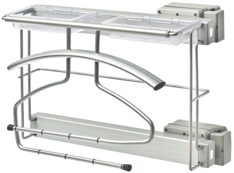 Khung kéo có giá treo áo vest xoay 90 độ Hafele 805.79.030