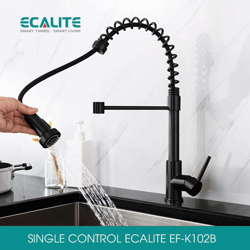 Vòi rửa chén nóng lạnh Single Control Ecalite EF-K102B