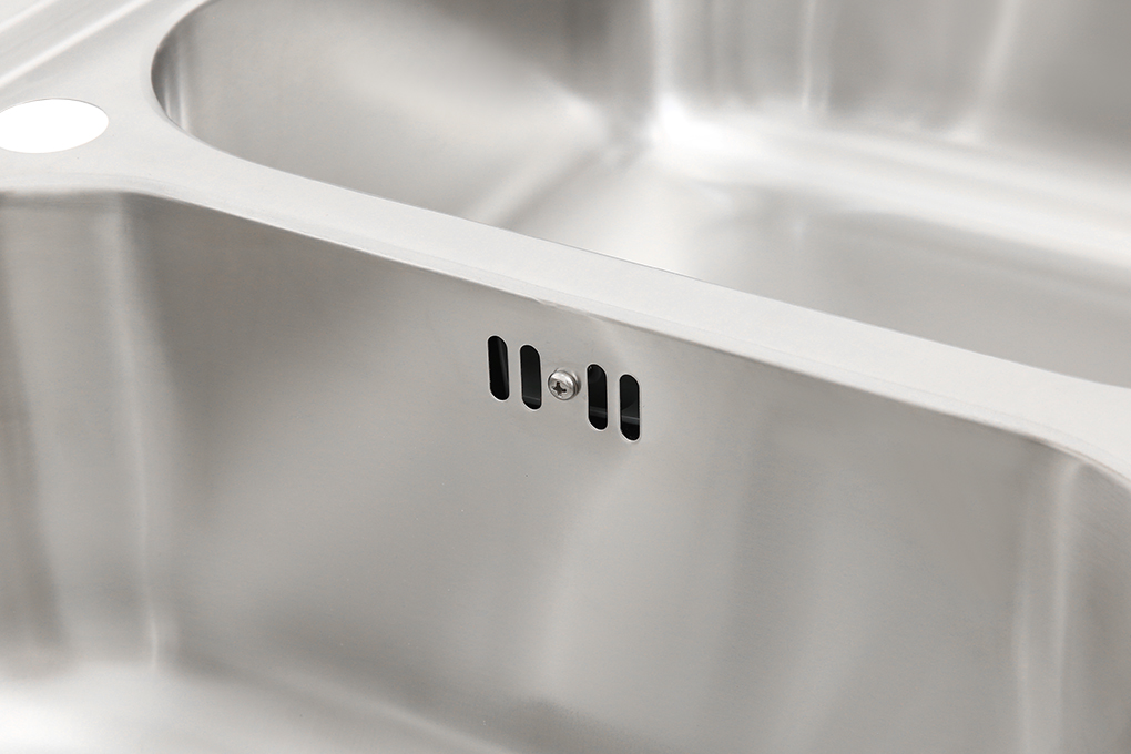 Chậu rửa chén 2 ngăn inox Hafele HS20-SSN2R90M (567.20.493) - Lòng chậu rửa chén bo tròn