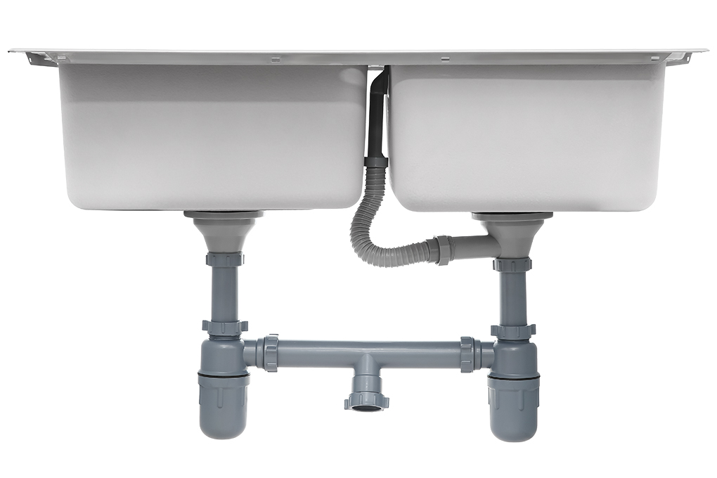 Chậu rửa chén 2 ngăn inox Hafele HS20-SSN2S90L (567.20.546) - Dễ dàng lắp đặt