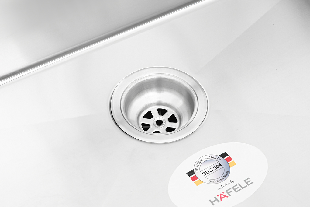 Chậu rửa chén 1 ngăn inox Hafele HS21-SSN1S90 (567.94.020) - Rổ lọc rác