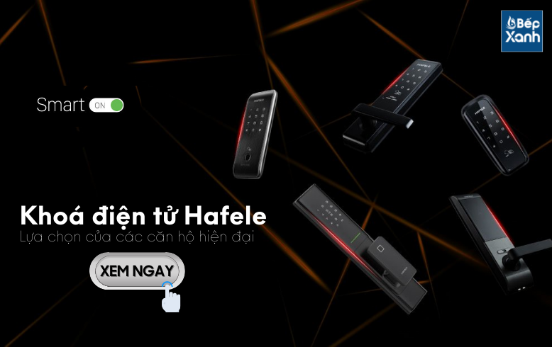 Khoá Điện Tử Hafele - Lựa Chọn Cho Căn Hộ Hiện Đại 