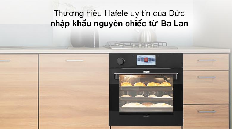 Xuất xứ - Lò nướng và hấp lắp âm Hafele HO-T60B (535.02.711) 65 lít
