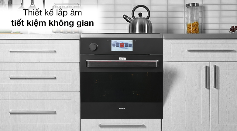 Thiết kế - Lò nướng và hấp lắp âm Hafele HO-T60B (535.02.711) 65 lít