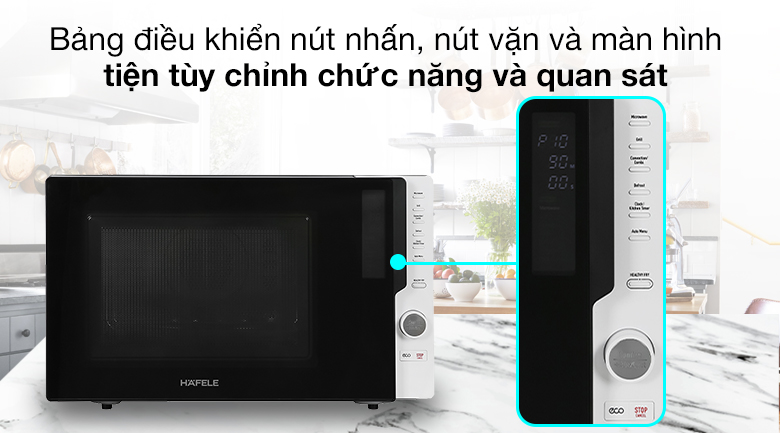 Bảng điều khiển - Lò vi sóng Hafele HW-F30A (538.31.280) 28 lít