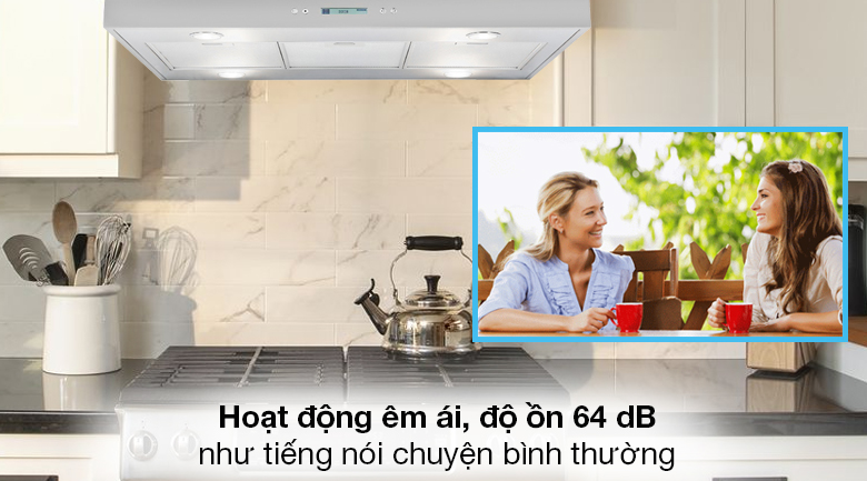 Máy hút mùi đảo Hafele HH-IS90A (539.81.715) - Độ ồn tối đa 64 dB