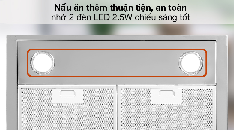 Đèn Led - Máy hút mùi áp tường Hafele HH-WI60B (539.81.173)