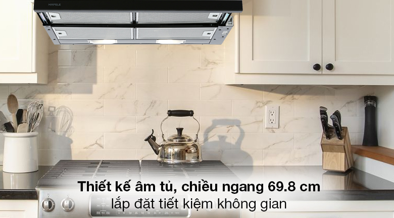 Máy hút mùi âm tủ Hafele HH-SG70A (533.89.021) - Máy hút mùi thiết kế dạng âm tủ