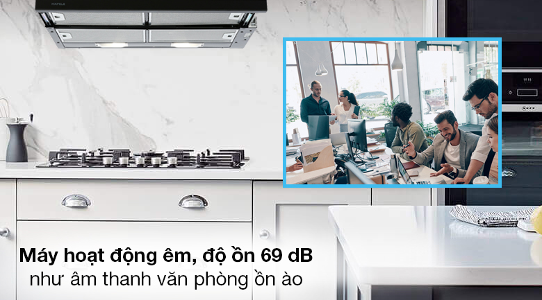Máy hút mùi âm tủ Hafele HH-SG70A (533.89.021) - Độ ồn tối đa 69 dB 
