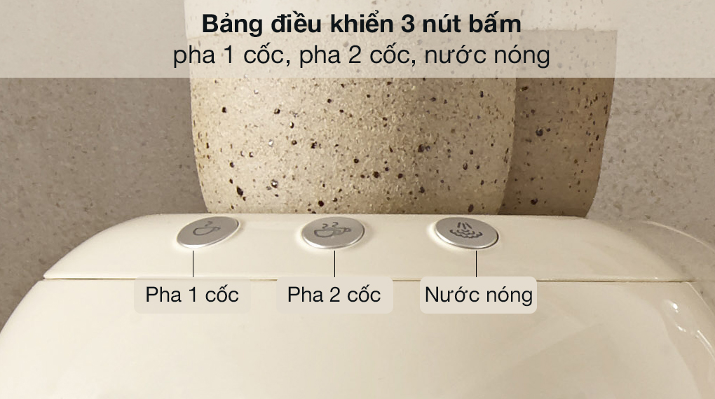 Máy pha cà phê Smeg ECF01CREU (535.43.655) - Bảng điều khiển