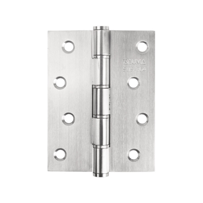 Bản lề lá, Bauma, 4 vòng bi, inox 304, kích thước: 127 x 76 x 2 mm, Mã số 926.20.344