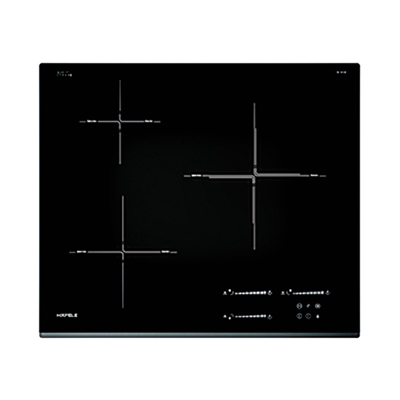 Bếp từ, 3 vùng nấu từ, điều khiển cảm ứng trượt, 590 mm, Mã số 536.61.801