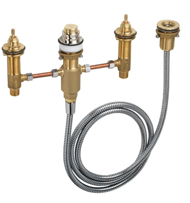 Bộ âm cho bồn tắm nóng lạnh gắn vành 4 lỗ Hafele 589.29.168