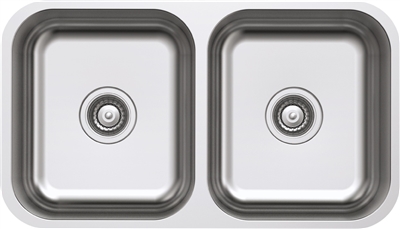 Chậu rửa chén inox Hafele HS20-SSN2R90S 567.20.506