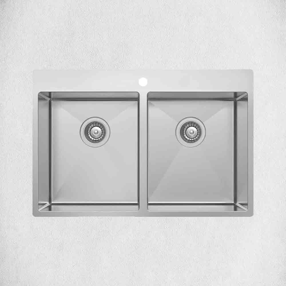 Chậu rửa chén inox Hafele Valerian HS-SD8851 567.20.537 - 2 hộc rửa