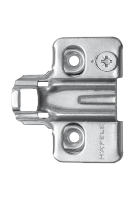 Đế bản lề, Metalla SM, cho bản lề đóng giảm chấn, với 2 lỗ bắt vít, Mã số 311.70.550