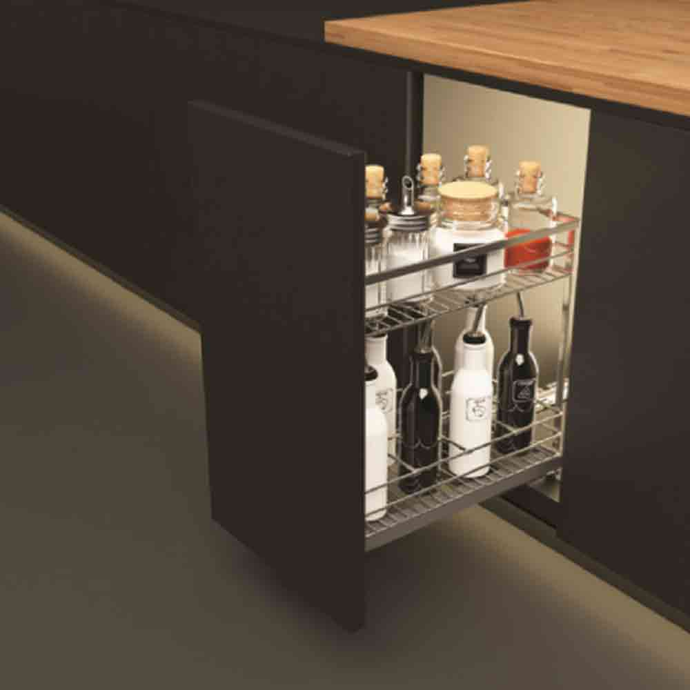 Kệ Gia Vị Inox 304 Cửa 300mm Cucina Sonata 549.20.033