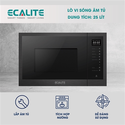 Lò vi sóng âm tủ Ecalite EMW-2560JB