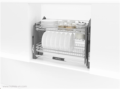 Giá bát đĩa nâng hạ Cucina 900mm Inox 304 504.76.138