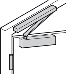 Thiết bị đóng cửa tự động lắp âm, DCL21, Mã số 931.84.129