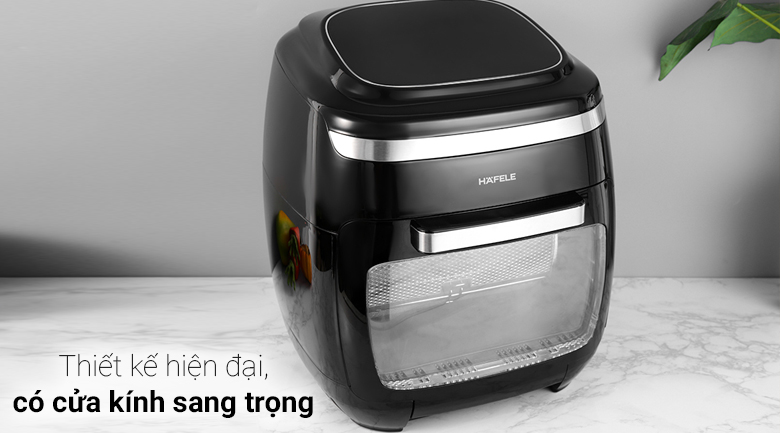 Nồi chiên không dầu Hafele AF-602A 11 lít - Thiết kế hiện đại, cửa kính sang trọng