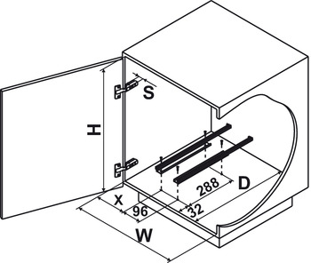 Rổ Dụng Cụ Vệ Sinh Hafele Portero 545.48.262