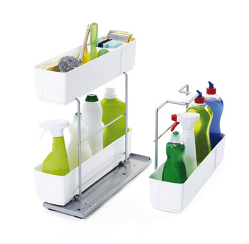 Rổ Dụng Cụ Vệ Sinh Màu Đen Anthracite Hafele CleaningAGENT 545.48.411