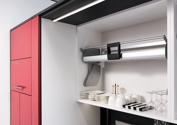 Kệ Nâng Hạ Cửa 600mm Hafele Imove 504.68.323