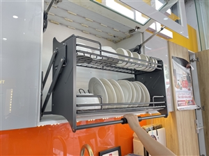 Kệ chén di động tủ trên nan Oval N-Series Lift-Basket Ecalite EL-N4117G