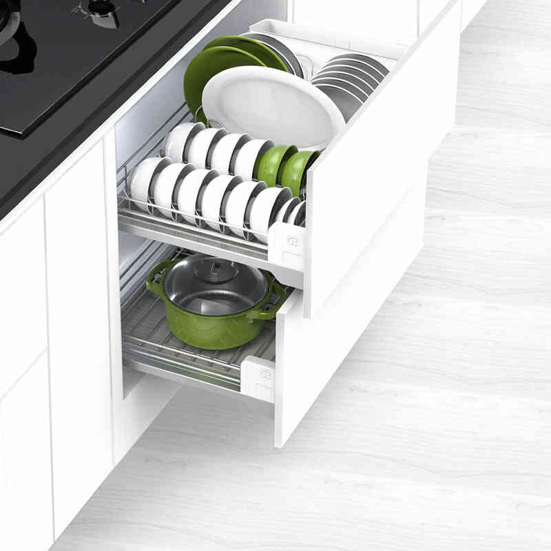 Rổ Xoong Nồi Cửa 600mm Hafele diningAGENT 545.14.936