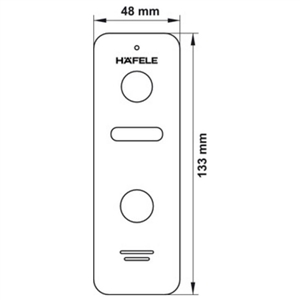 Camera chuông cửa Hafele SVD-700HD 959.23.096