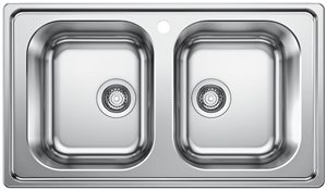 Chậu rửa chén inox Blanco DINAS 8 570.27.219