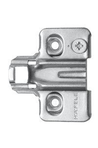 Đế bản lề, Metalla SM, cho bản lề đóng giảm chấn, với 2 lỗ bắt vít, Mã số 311.70.550