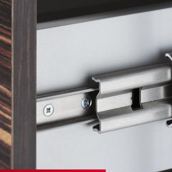 Ray Bi Không Giảm Chấn Dài 450mm Hafele 494.02.454