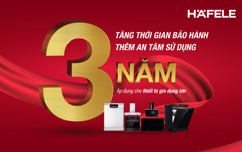 Gia Dụng Hafele - Bảo Hành 3 Năm