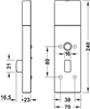 Các bộ phận rời: Mô-đun bên trong có núm vặn, cho DT 700 và DT 710, Mã số 917.63.005