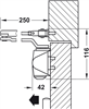 Thiết bị đóng cửa tự động, DCL110, Mã số 931.84.229