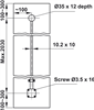 Phụ kiện định hình và làm phẳng gỗ, Häfele Planofit, bộ, cho cửa gỗ, Mã số 406.99.120