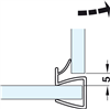 Ron cửa kính, Cho buồng tắm, nối kính với kính, cho mặt kính 90°, Mã số 950.50.002