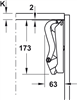 Phụ kiện tay nâng, Free Space 1.11, Mã số 493.05.922